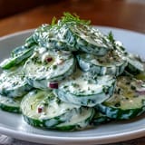 Creamy Cucumber Dill Salad