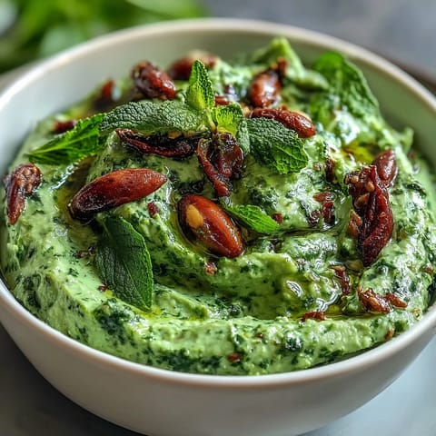 Dandelion Pesto Garlic Pine