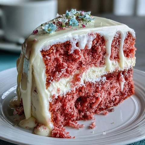 Beautifully decorated Bridal Shower Rosé Velvet Cake, perfect for a celebratory toast.