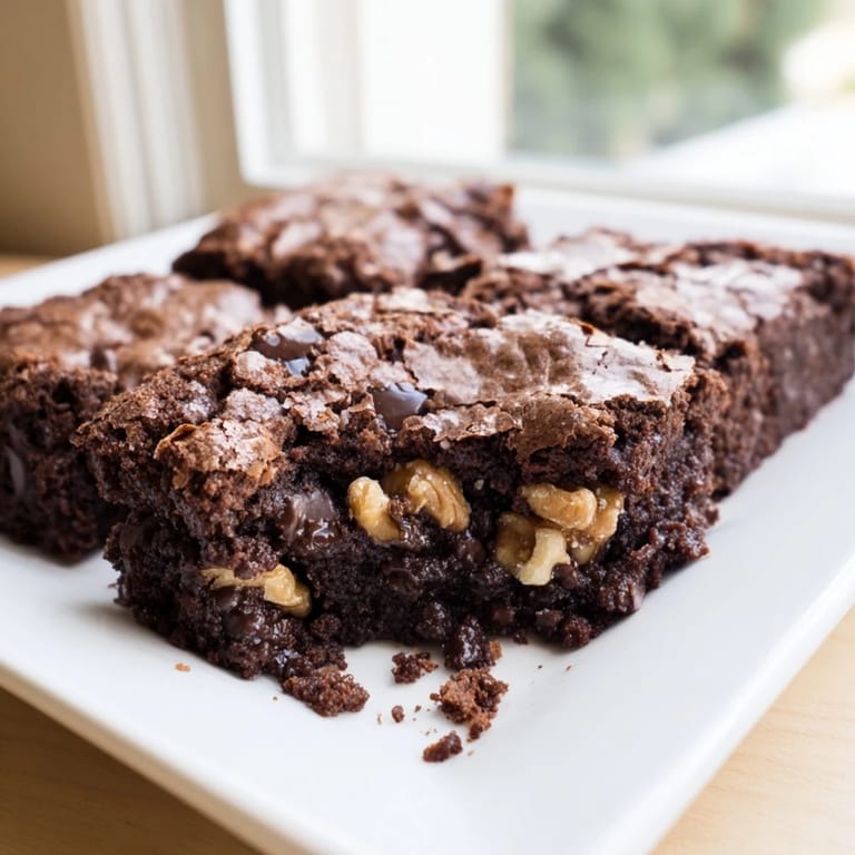 These homemade brownies are easy to make; get ready for a decadent chocolate treat!