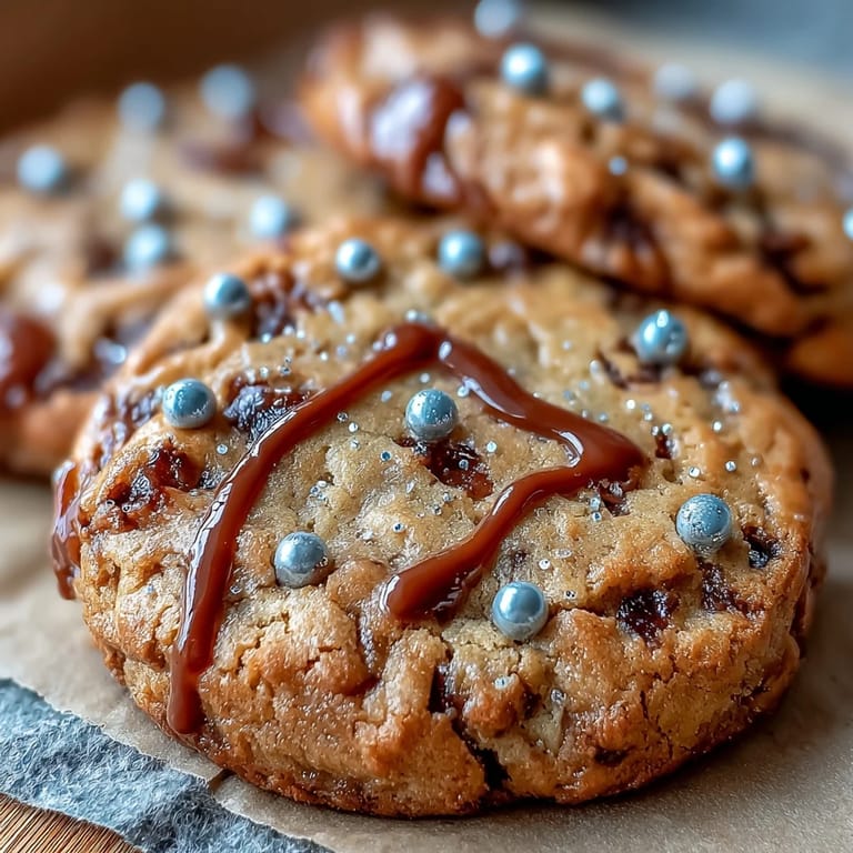 A close-up of decorative Pisces constellation sugar cookies on a celestial-themed background.