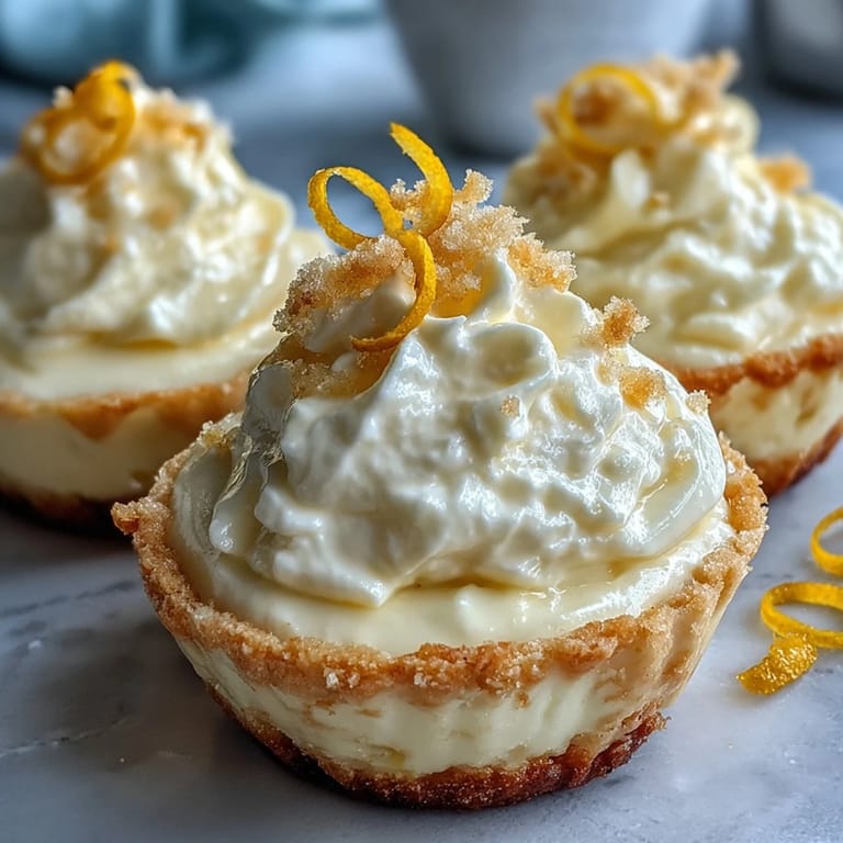 Bright and tangy lemon mousse cups garnished with lemon zest curls, paired with crisp shortbread cookies for a delightful make-ahead dessert.
